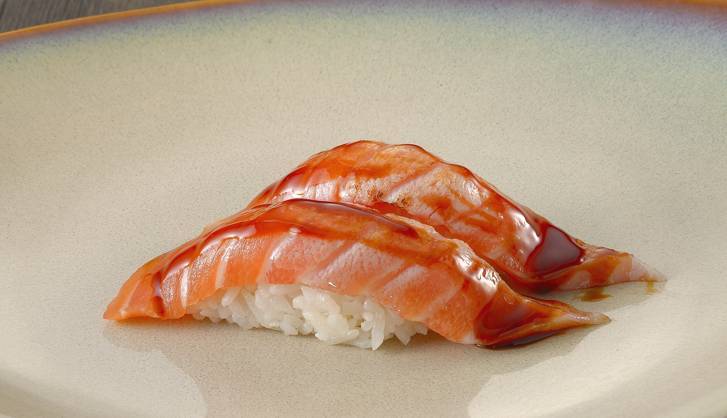 Grilled salmon