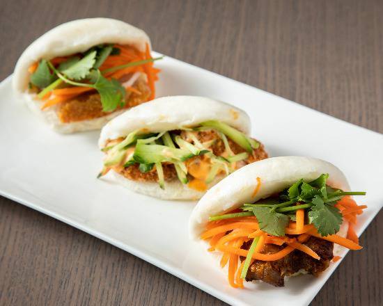 Roast Pork Taco Bao