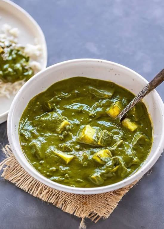 Saag Paneer Curry