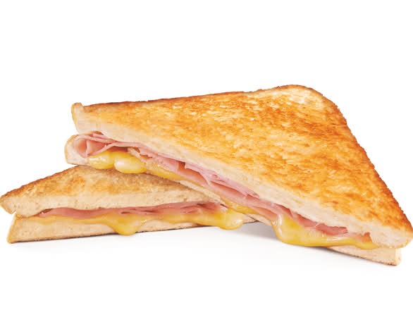 Ham, Cheese, and Tomato Toastie