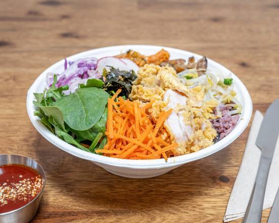 Fried Chicken Bibimbap