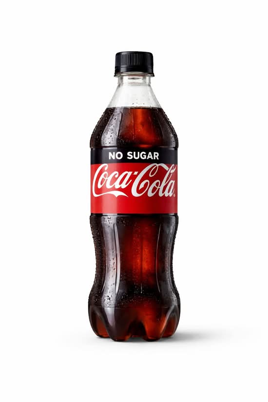 Coke No Sugar 600 ML