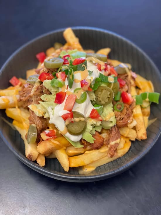 Pulled Pork Loaded Fries (GF)