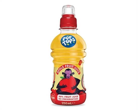 Pop Tops Apple Juice 250ml