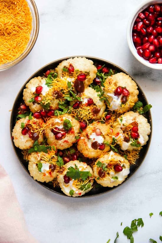 Dahi Puri🥔🥛🌿
