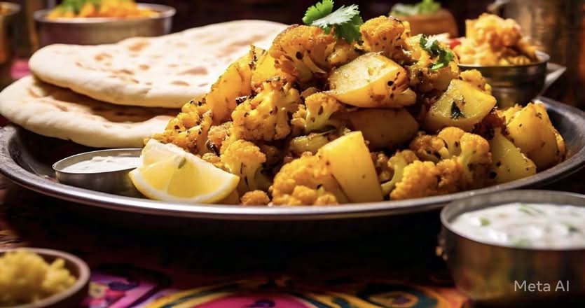 Aloo Gobi (V)🥔🥦🥘