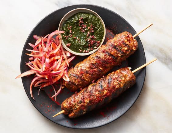 Lamb Seekh Kebab🥩🔥🍢