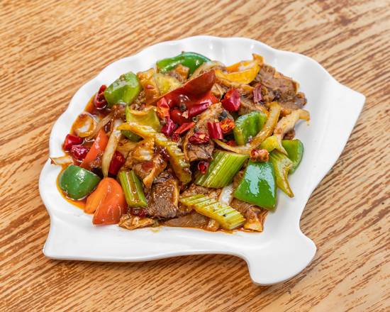 Sichuan Beef Brisket with rice