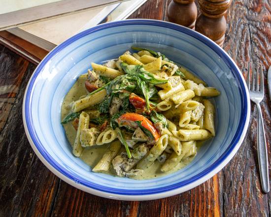 Penne with Marinated Chicken