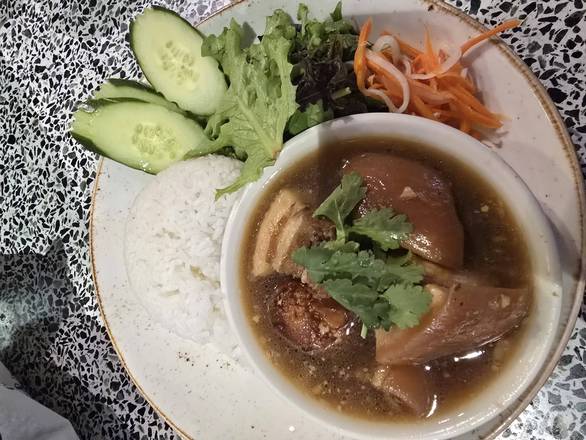 Vietnamese Braised Pork Belly with stew egg (GF)