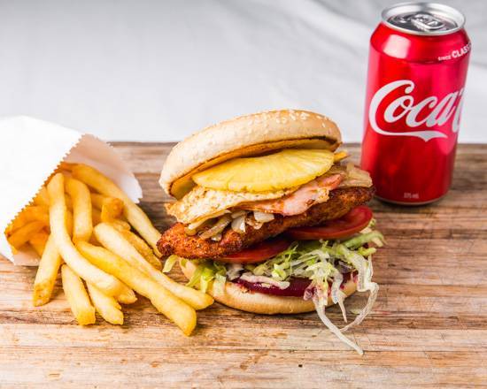 CHICKEN SCHNITZEL BURGER-THE LOT - DEAL