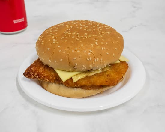 Chicken Schnitzel Burger