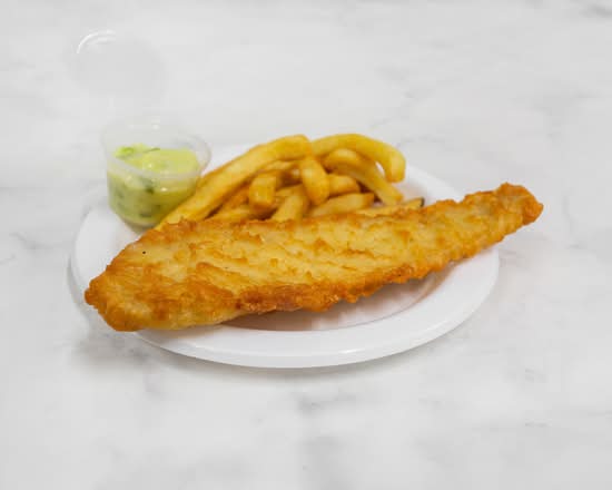 Fish, Chips and Salad