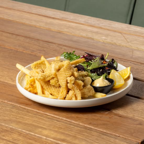 Lemon Pepper Squid