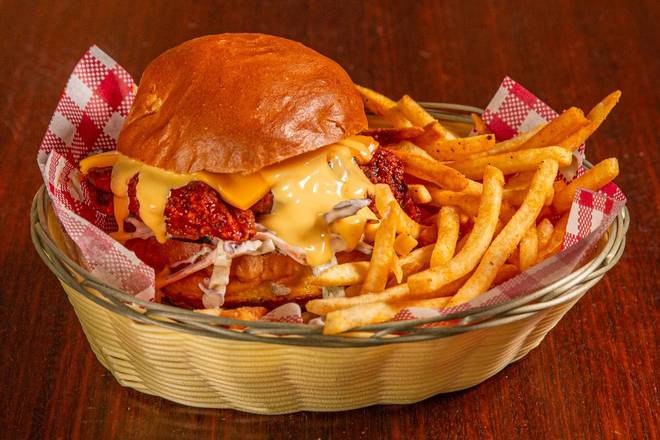 Hot Chicken Burger