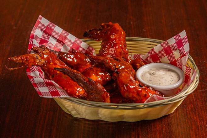 Smoked Hot Wings (GF)
