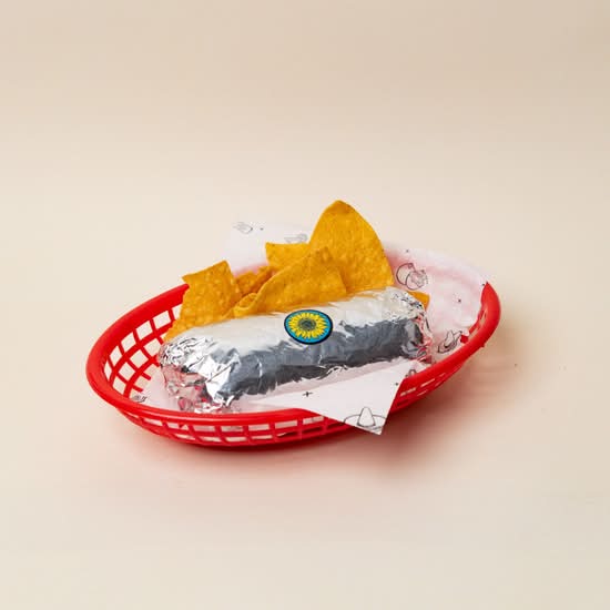 Mini Jackfruit Burrito