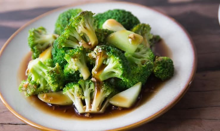 Broccoli in Oyster Sauce (V)