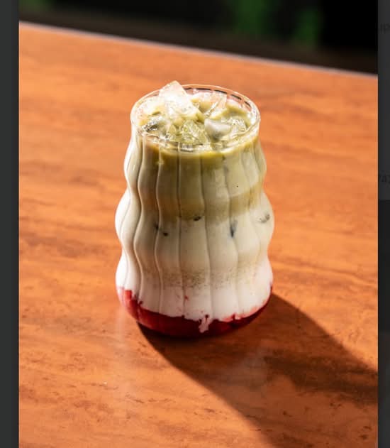 Strawberry Matcha Cloud