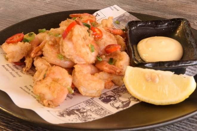 Salt and Pepper Prawns