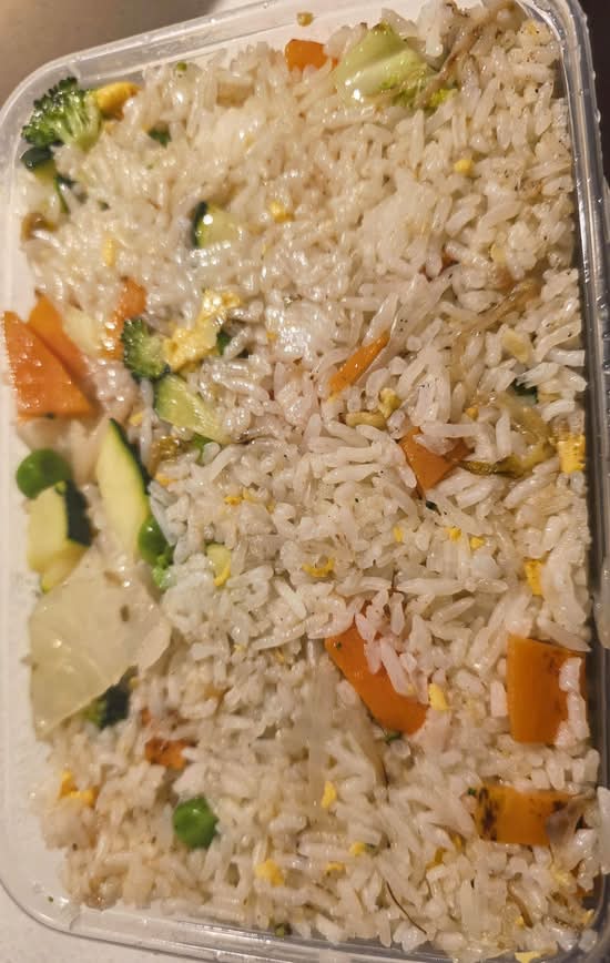 Vegetarian Fried Rice with Egg (V)