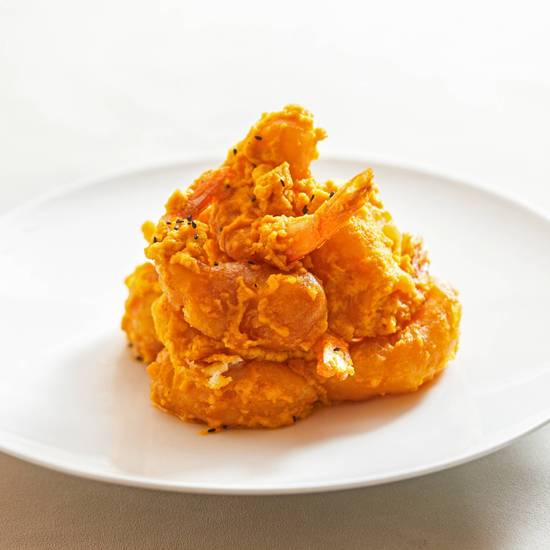 Deep Fried Prawns with Salted Yolk
