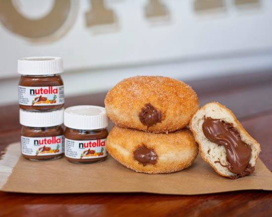 Nutella Filled Donuts