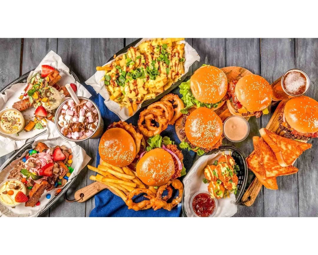 Hashtag Burgers and Waffles Ashgrove cover