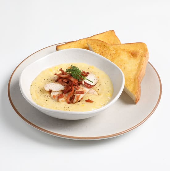 Chicken, Corn & Bacon Soup