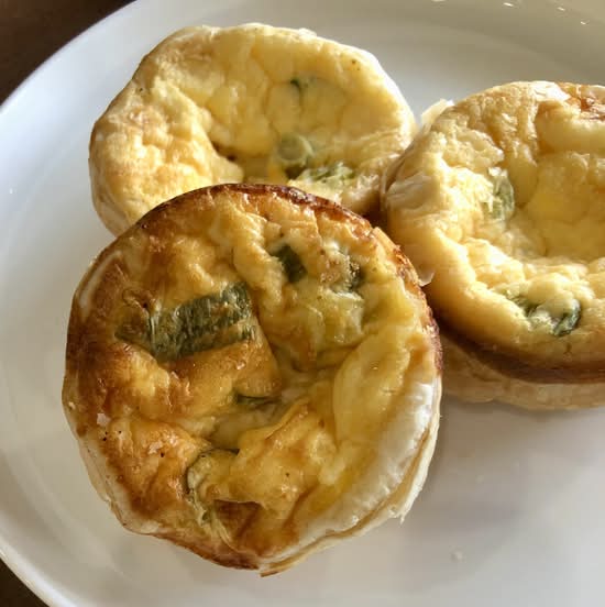 Ham and Cheese Mini Quiche