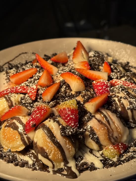 Choco Crunch Pancakes