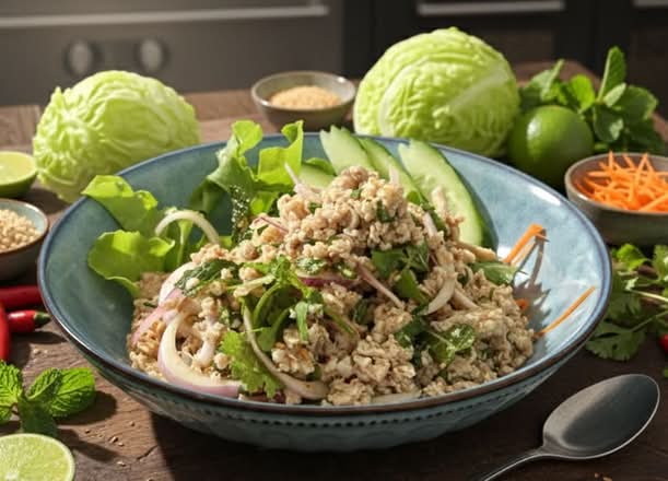 Larb Gai Zaab