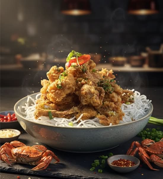 Garlic Soft Shell Crab (i)