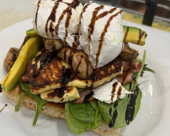 Halloumi Stack