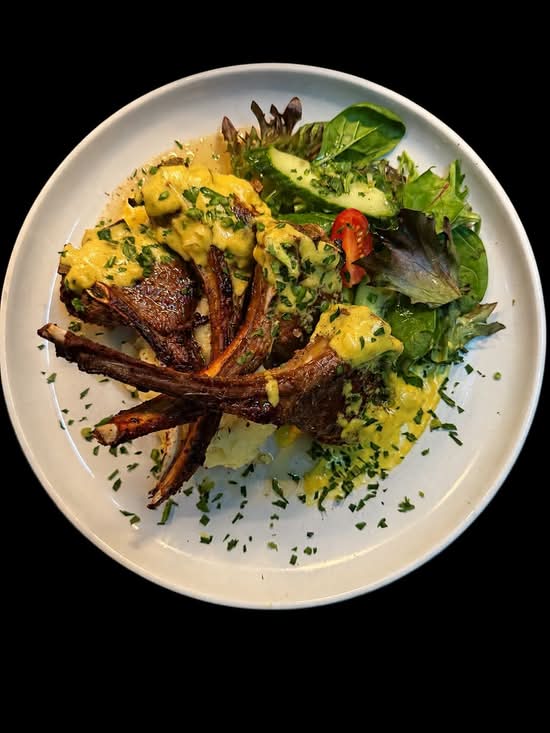 Rosemary Garlic Marinated Roast Lamb Cutlet