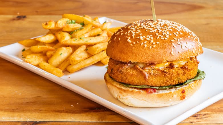 Veggie Burger (V)