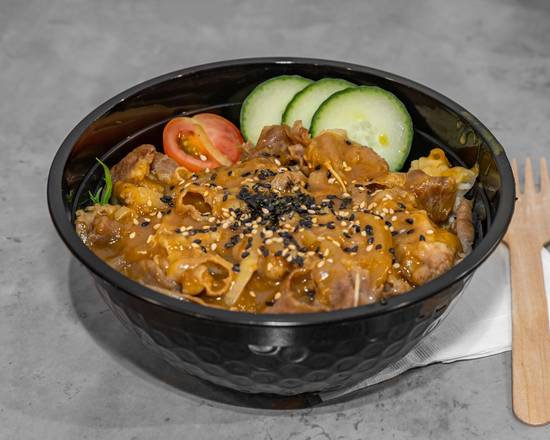 Japanese Curry Beef Rice Don