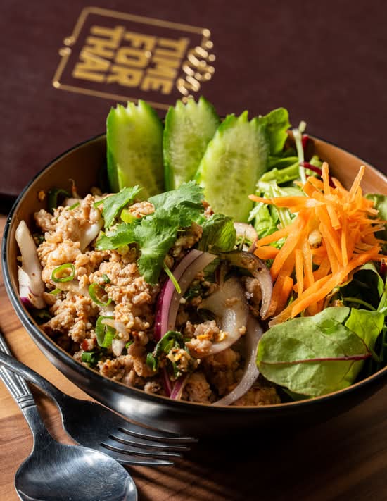 Thai Chicken Larb Salad