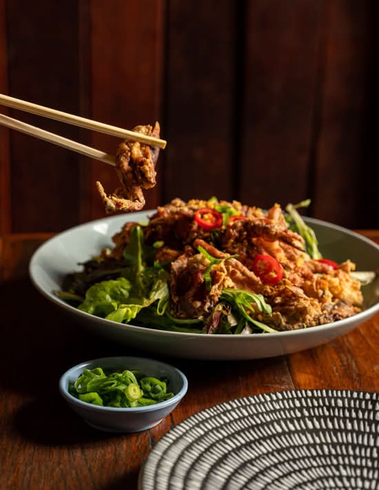 Salt & Pepper Soft Shell Crab