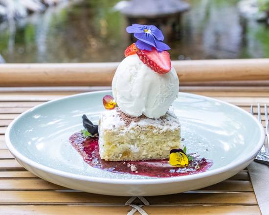 Lemon Myrtle, Macadamia, Mango and White Chocolate Brownie (GF)