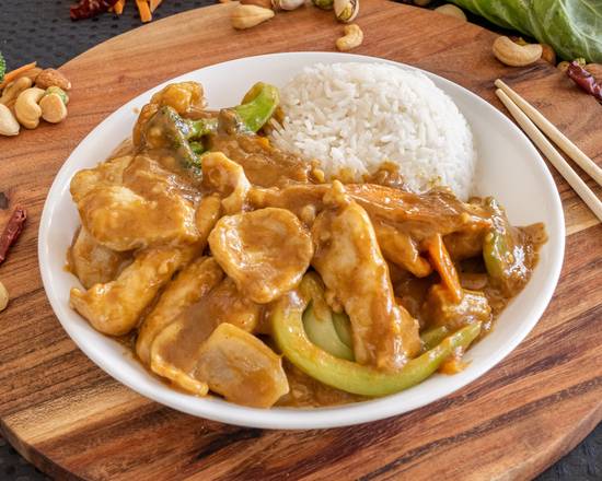 Satay Chicken Rice