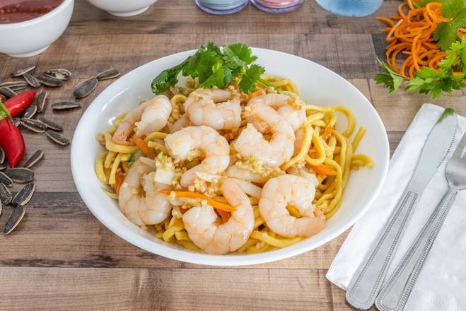 Garlic Prawn Noodle