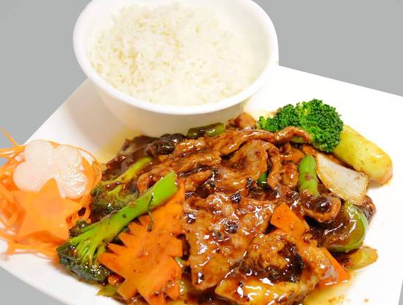 Beef Black Bean Rice