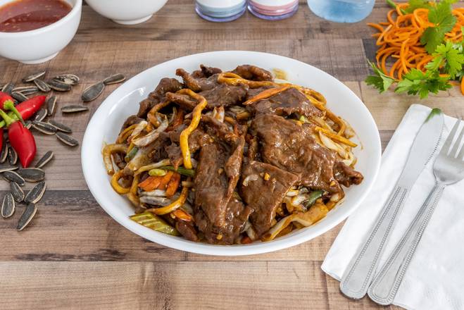 Mongolian Beef Noodle