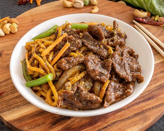 Black Pepper Beef Noodle