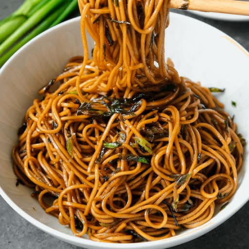Plain Scallion Oil Noodles