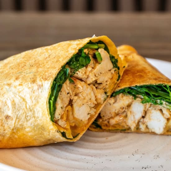 Cajun Chicken Wrap