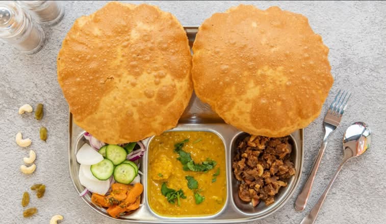 Aloo Poori Halwa