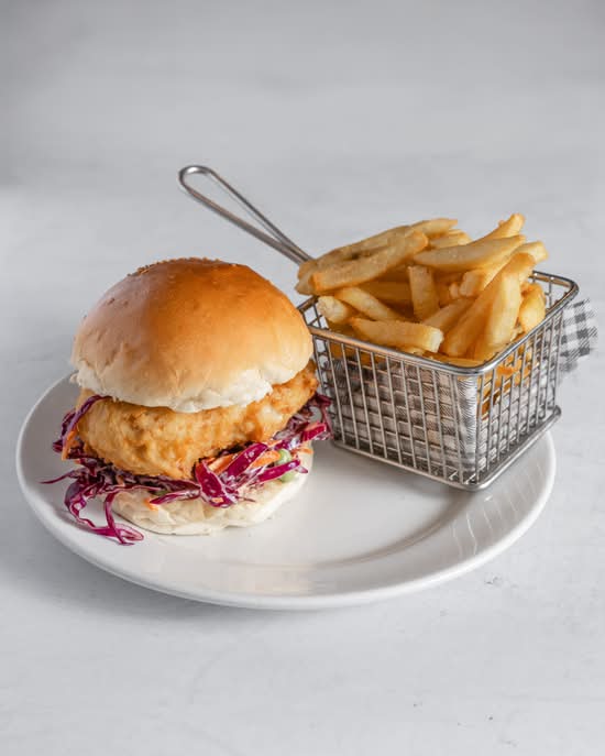 CHICKEN KATSU BURGER