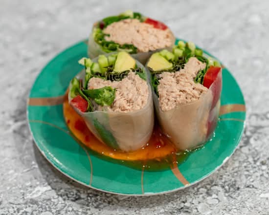 Tuna Salad Rice Paper